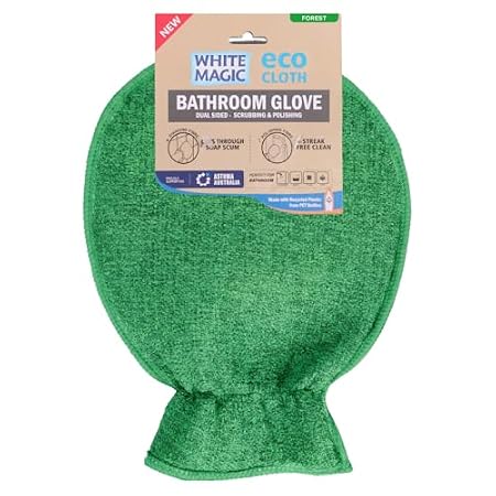 Eco Cloth Bathroom Glove - Forest