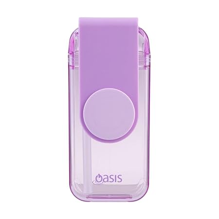 KID'S TRITAN JUICE BOX W/ STRAW 300ML LAVENDER