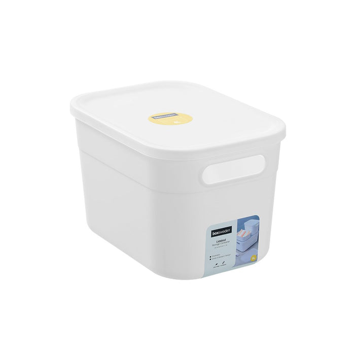 Boxsweden Storage Container Lidded 5L 24.5X17X15.5Cm
