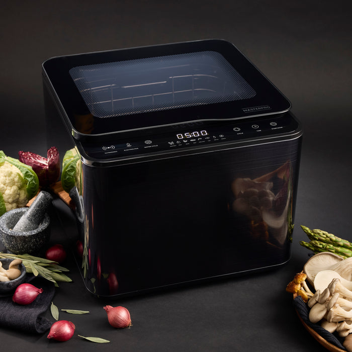 MasterPro XL 10L Deluxe Food Purifier & Ultrasonic Cleaner Gun Metal