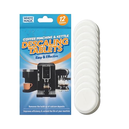 White Magic Coffee Machine Descaler Tablets