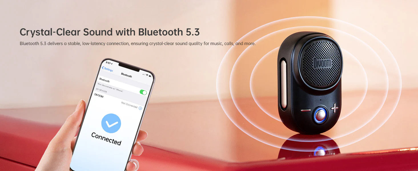 Divoom Itour-S Portable Bluetooth Speaker