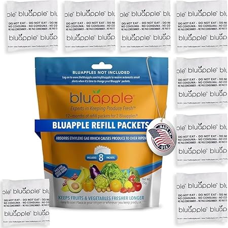 Bluapple? Classic 1 Year?Refill Kit 8x Satchel Refills
