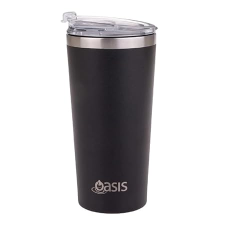 S/S D/WALL INS. TRAVEL MUG 480ML MATTE BLACK