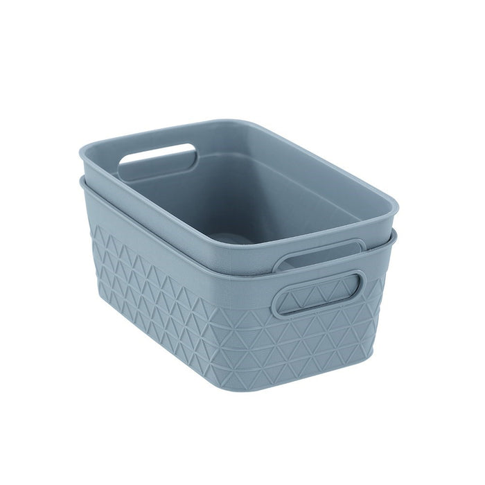 Boxsweden Trinity Basket 2Pk 16.5X10.5X6.5Cm