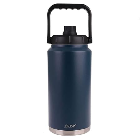 S/S INS. JUG W/CARRY HANDLE 3.8L NAVY