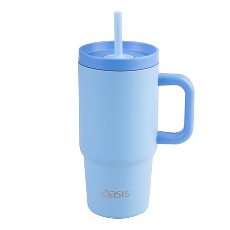 S/S D/WALL INS. 'JNR' TRAVEL TUMBLER 700ML BLUE