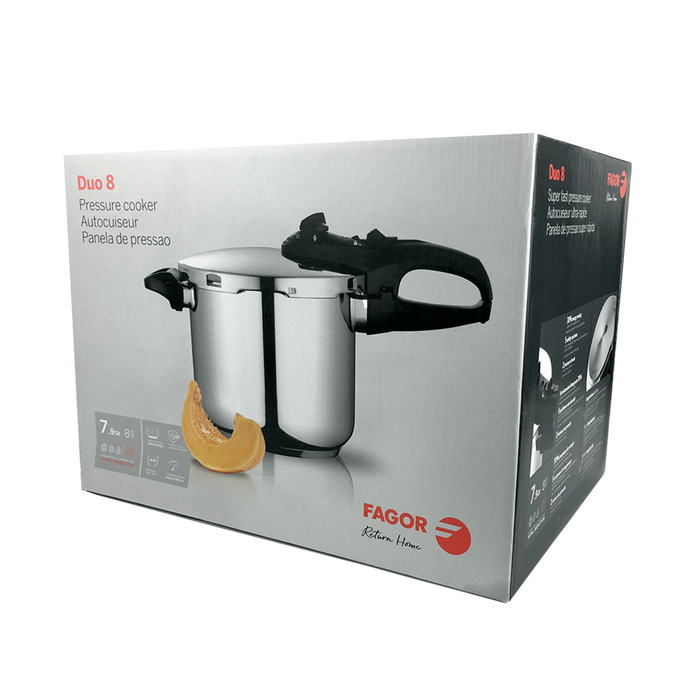 "DUO" S/S PRESSURE COOKER 7.5L