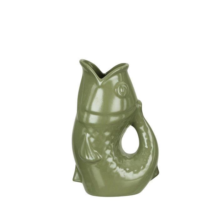 Emporium Poisson Vase Green