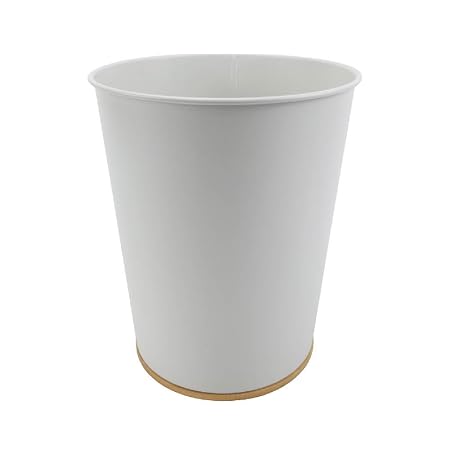 Eco Basics Waste Paper Bin 5L - White