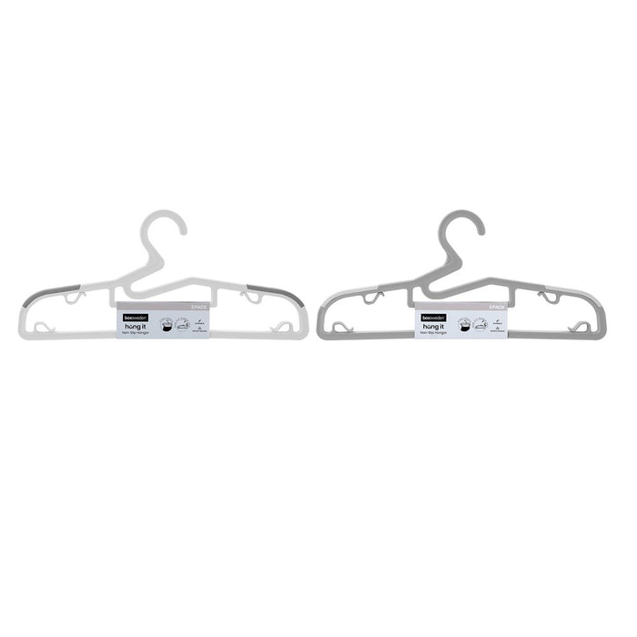 Boxsweden Space Saving Non-Slip Hanger 3Pk 39Cm