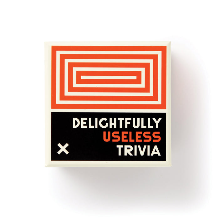 Brass Monkey Delightfully Useless Trivia Red
