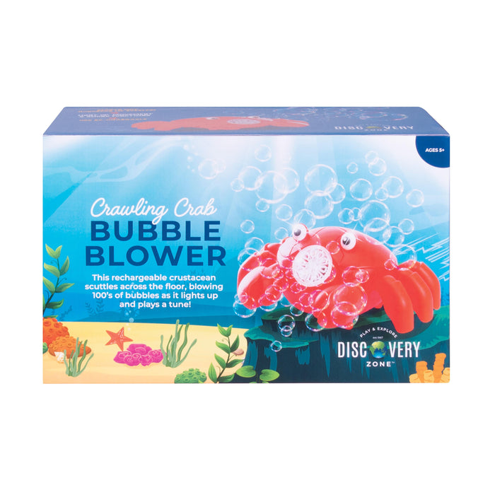 Discovery Zone Crawling Crab Bubble Blower Orange