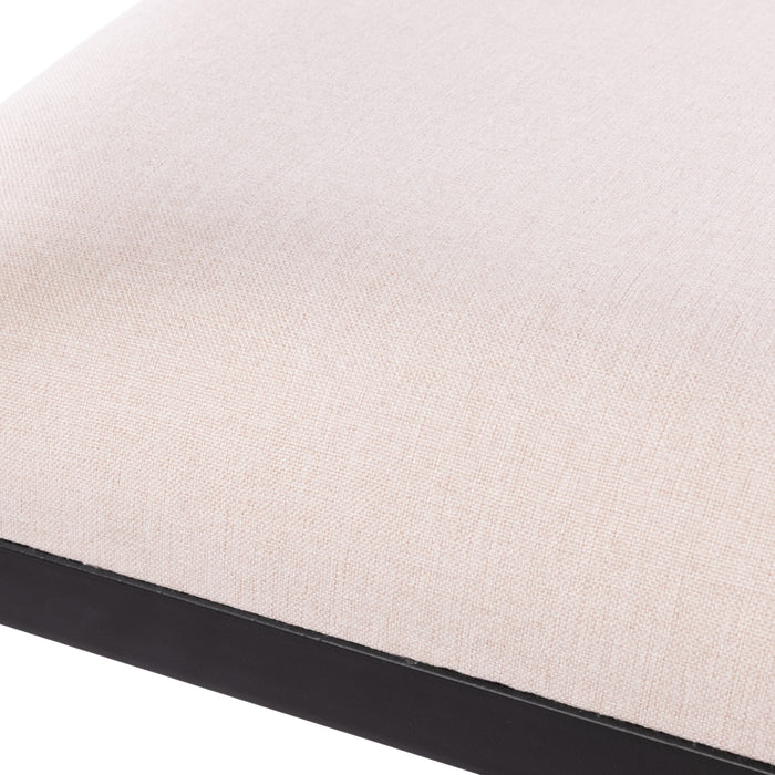 Society Home Lettie Stool Taupe & Black