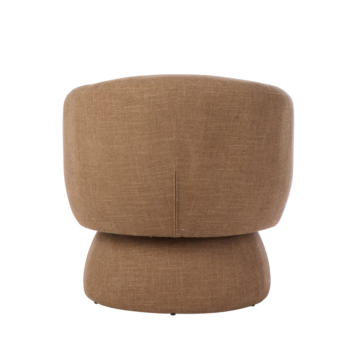 Amalfi Rune Swivel Armchair Camel