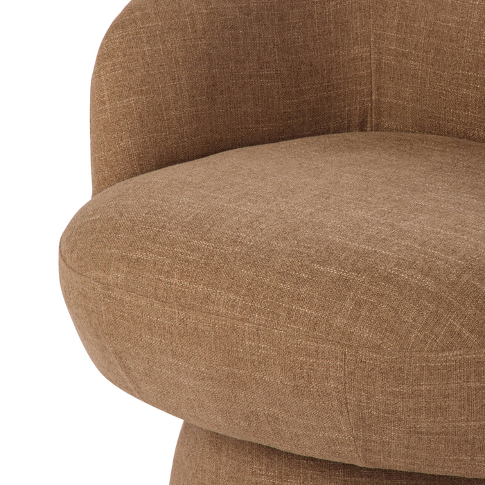Amalfi Rune Swivel Armchair Camel