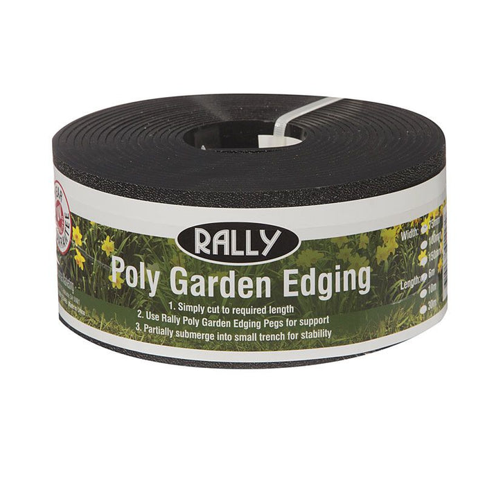 Rally Plastic Garden Edging - Versatile & Eco-Friendly