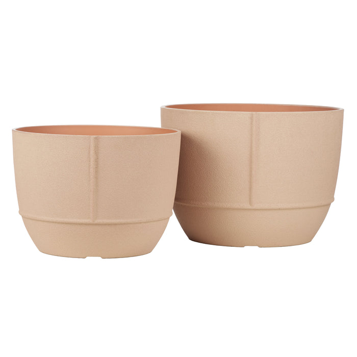 Rogue Florence Seam Planter 2pcs Set Terracotta