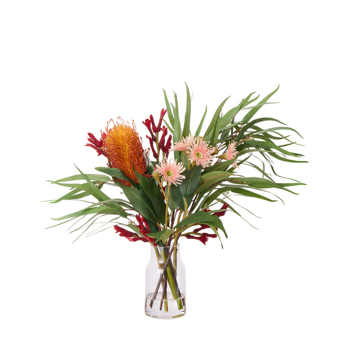 Rogue Native Banksia Mix - Rachel Vase Multi-coloured