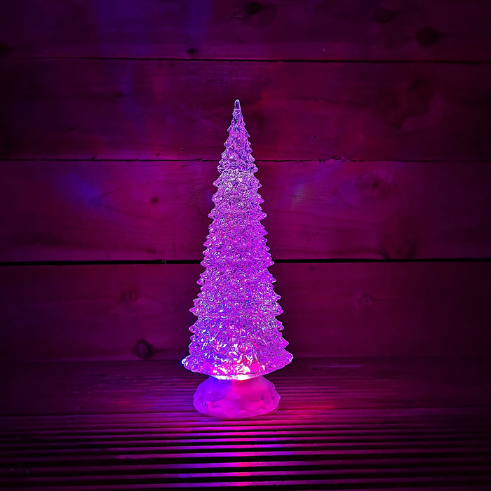 Water Glitter Tree 26Cm Col.Changing Colour Box 3-Aaa Not Included