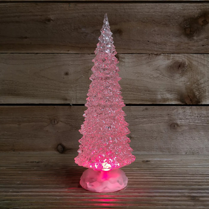 Water Glitter Tree 26Cm Col.Changing Colour Box 3-Aaa Not Included