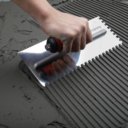 Goldblatt Stainless Steel Notch Trowel