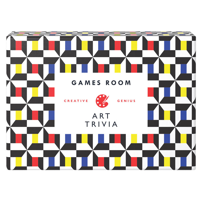 Games Room Art Trivia Multi-Coloured
