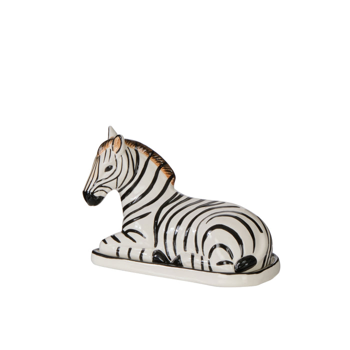 Emporium Zola Zebra Trinket Dish Multi-Coloured