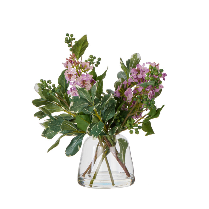 Rogue Lilac Dewberry Giselle Vase Purple & Green