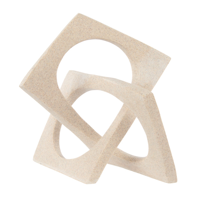 Amalfi Apio Abstract Sculpture Beige