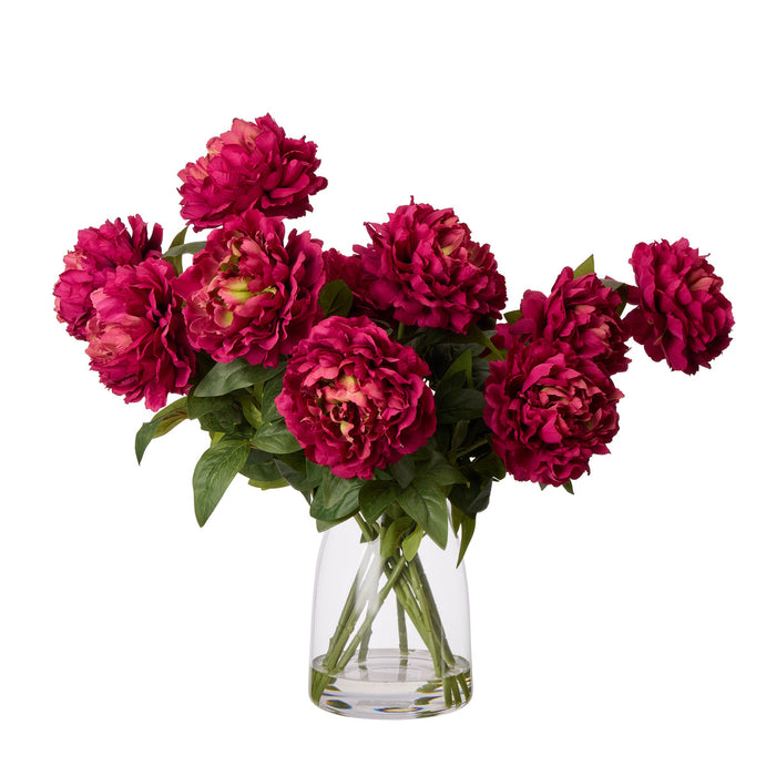 Rogue Peony - Stella Vase Burgundy