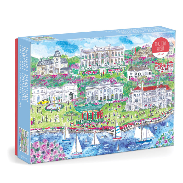 Galison Storrings Newport Mansions Puzzle 1000pcs Multi-Coloured