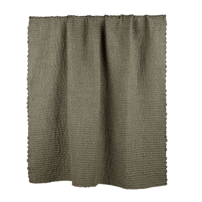Amalfi Sunny Woven Throw Green