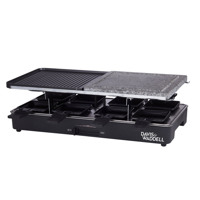 Davis & Waddell 8 Person Electric Party Grill Black