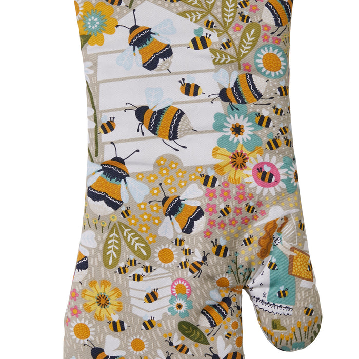 Ulster Weavers Beekeeper Oven Glove/Gauntlet Multi-Coloured