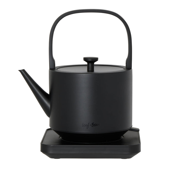 Leaf & Bean Hygge Stainless Steel Electric Kettle Black