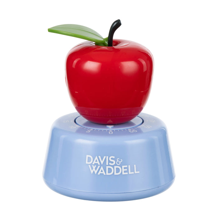 Davis & Waddell Apple Mechanical Timer 60 Minute CDU 12pcs Blue & Red