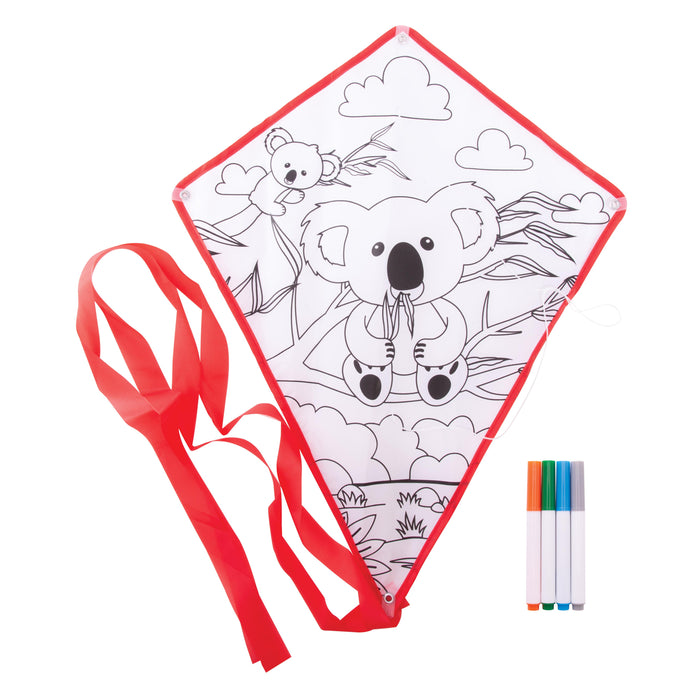 The Australian Collection Aussie Animals Colour Your Own Kite