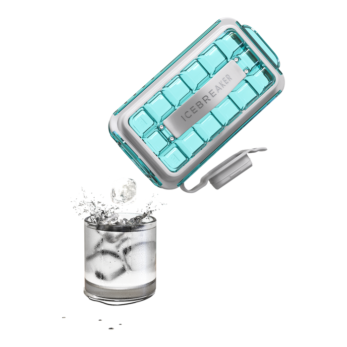ICEBREAKER POP ICE MAKER 2.0 CLEAR WATER BLUE
