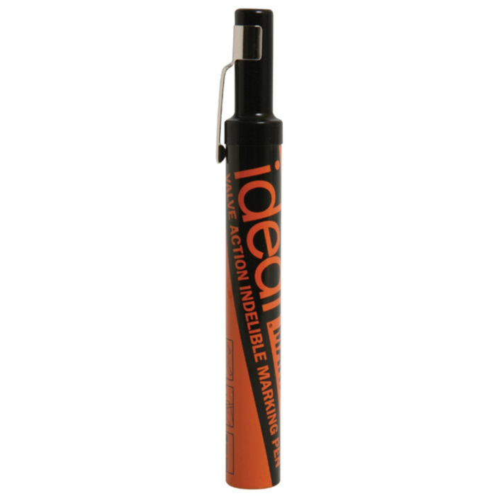 Dy-Mark Ideal Marker Black – Valve Action, Heavy Duty Permanent Marker
