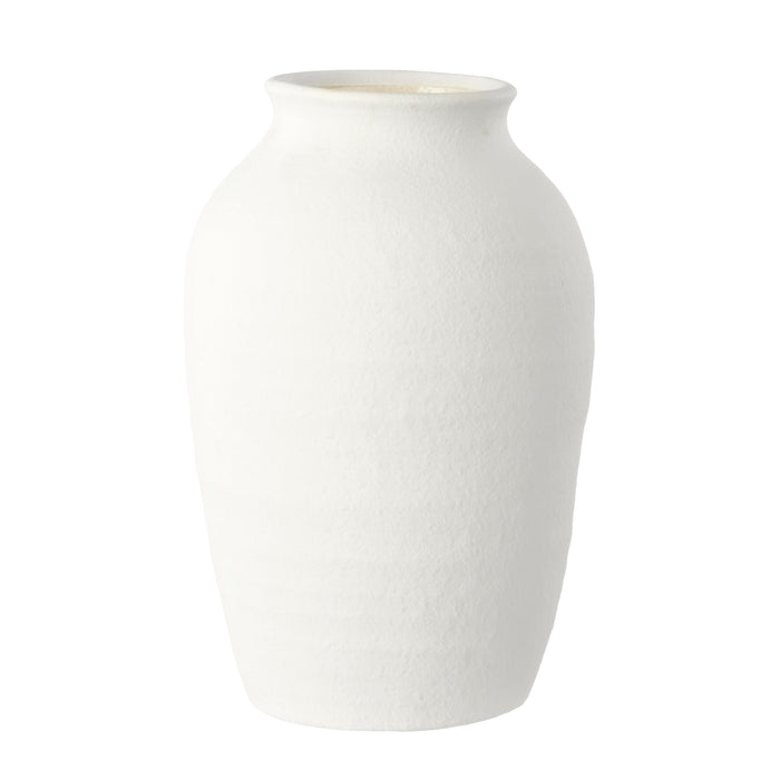 Amalfi Kamari Clay Vase Large White