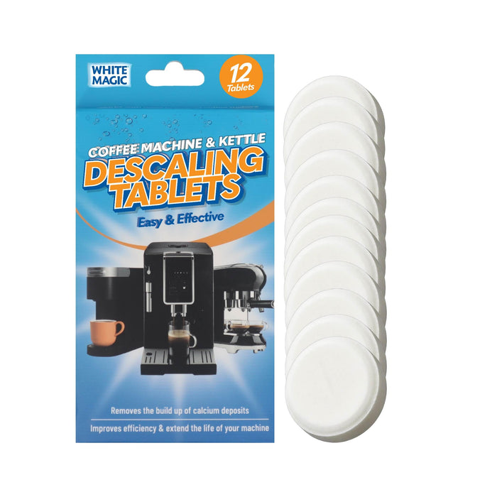 White Magic Coffee Machine Descaler Tablets