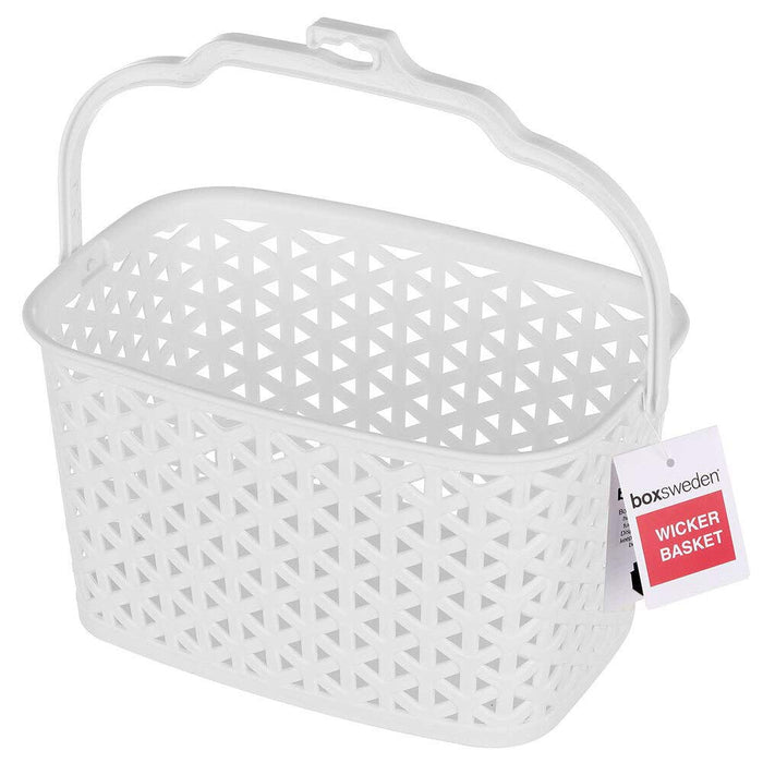 Boxsweden WICKER DESIGN PEG BASKET 2.8L 22X15.5X12.5CM random color single item