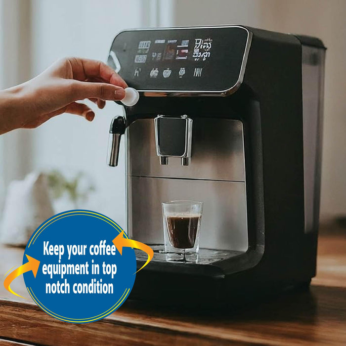 White Magic Coffee Machine Descaler Tablets