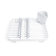 Umbra Sinkin Dish Rack White & Nickel