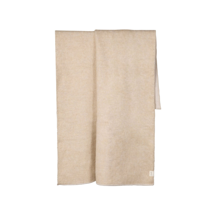 Amalfi Avalon Stitch Throw Ivory