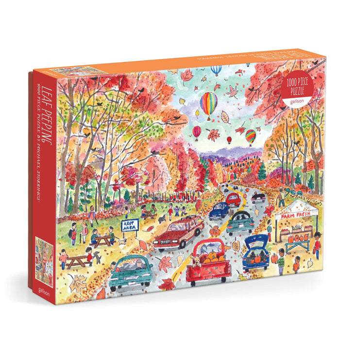 Galison Storrings Leaf Peeping Puzzle - 1000pc Multi-Coloured