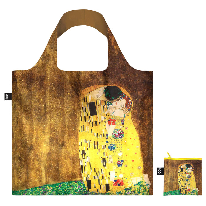 LOQI Gustav Klimt The Kiss Bag Multi-Coloured