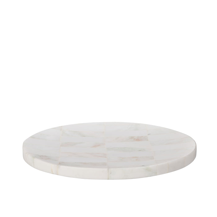 Amalfi Sachi Check Tray White & Green