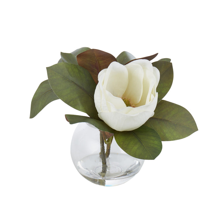 Rogue Magnolia - Sphere Vase White